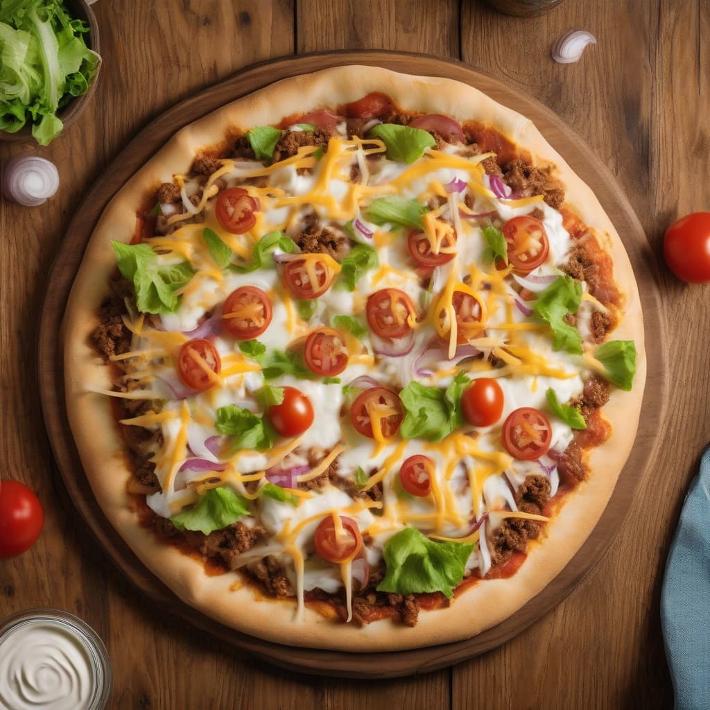 Super Taco Pizza - Canadian 2 For 1 Pizza - Burns Lake